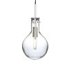 Steinhauer Elegance Pendant Light transparent, clear, 4-light sources