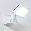 Loit Outdoor Wall Light LED white, 1-light source, Motion sensor