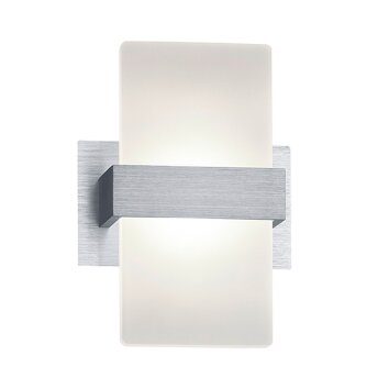Trio Platon wall light LED aluminium, 1-light source