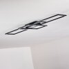 Alsterbro Ceiling Light LED black, 1-light source, Remote control