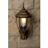 Rabalux Nizza outdoor wall light gold, brass, transparent, clear