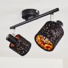 Liared Ceiling light black, 2-light sources