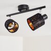 Liared Ceiling light black, 2-light sources