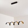REZAT Pendant Light LED black-gold, 1-light source