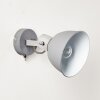 DOMPIERRE Wall Light grey, white, 1-light source