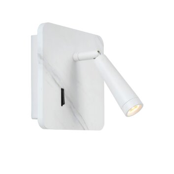 Wall Spotlight Lucide OREGON LED white, 1-light source