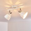 Ceiling Light Safari white, 2-light sources