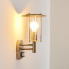 MULO outdoor wall light stainless steel, 1-light source, Motion sensor