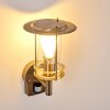 MULO outdoor wall light stainless steel, 1-light source, Motion sensor