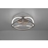 Trio CHARIVARI Ceiling Light LED matt nickel, 1-light source