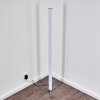 Globo ROCKY floor lamp LED silver, 1-light source, Remote control, Colour changer