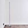Globo ROCKY floor lamp LED silver, 1-light source, Remote control, Colour changer