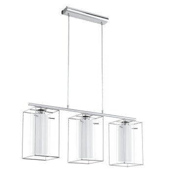 Eglo LONCINO 1 pendant light chrome, 3-light sources