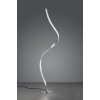 Reality RUBIN Floor Lamp LED aluminium, 1-light source, Remote control, Colour changer