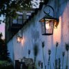 Philips BUZZARD Outdoor Wall Light black, 1-light source