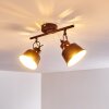 Safari Ceiling Light rust-coloured, 2-light sources