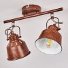 Safari Ceiling Light rust-coloured, 2-light sources