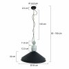 Steinhauer ZAPPA Pendant Light black, 1-light source