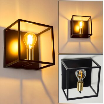 IBUSUKI Wall Light gold, brass, black, 1-light source