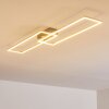 CEVA Ceiling light LED silver, 2-light sources, Remote control