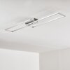 CEVA Ceiling light LED silver, 2-light sources, Remote control