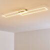 CEVA Ceiling light LED silver, 2-light sources, Remote control