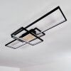 Alnarp Ceiling Light LED Light wood, black, 1-light source