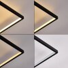 Alnarp Ceiling Light LED Light wood, black, 1-light source