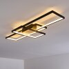 Alnarp Ceiling Light LED Light wood, black, 1-light source