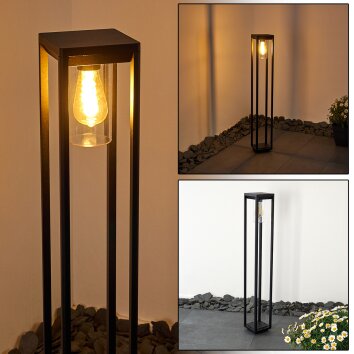Baoshan path light black, 1-light source