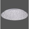 Leuchten-Direkt SPARKLE Ceiling Light LED matt nickel, 1-light source, Remote control