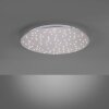Leuchten-Direkt SPARKLE Ceiling Light LED matt nickel, 1-light source, Remote control