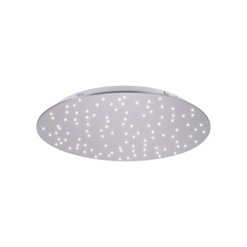 Leuchten-Direkt SPARKLE Ceiling Light LED matt nickel, 1-light source, Remote control