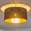 HOBART Ceiling Light black-gold, 1-light source