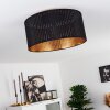 HOBART Ceiling Light black-gold, 1-light source