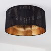 HOBART Ceiling Light black-gold, 1-light source
