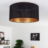 HOBART Ceiling Light black-gold, 1-light source