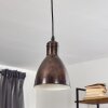 TIMOLA Pendant Light rust-coloured, black, 1-light source