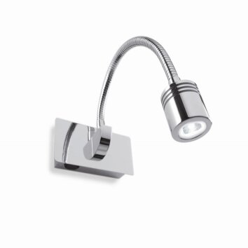 Ideal Lux DYNAMO Wall Light LED chrome, 1-light source