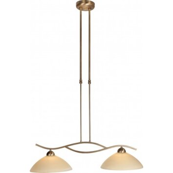 Steinhauer CAPRI hanging light bronze, 2-light sources