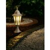 Lutec BRISTOL pedestal light white, 1-light source