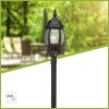 Brilliant ISTRIA outdoor Path Light black, 1-light source