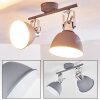 DOMPIERRE Ceiling light grey, white, 2-light sources