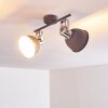 DOMPIERRE Ceiling light grey, white, 2-light sources