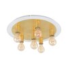 Eglo PASSANO Ceiling Light gold, white, 6-light sources