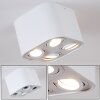 Baishan Ceiling Light white, 4-light sources