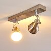 Danikon Ceiling Light matt nickel, 2-light sources
