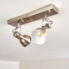 Danikon Ceiling Light matt nickel, 2-light sources