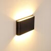 MARSH Outdoor Wall Light LED black, 2-light sources