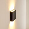 MARSH Outdoor Wall Light LED black, 2-light sources